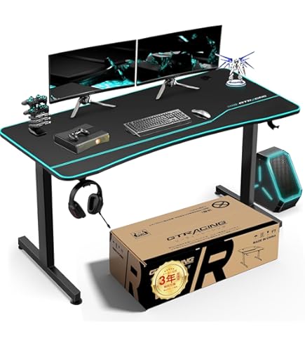 Amazon | IKEA MALM デスク 140x65cm ブラックブラウン | 机 | 文房具